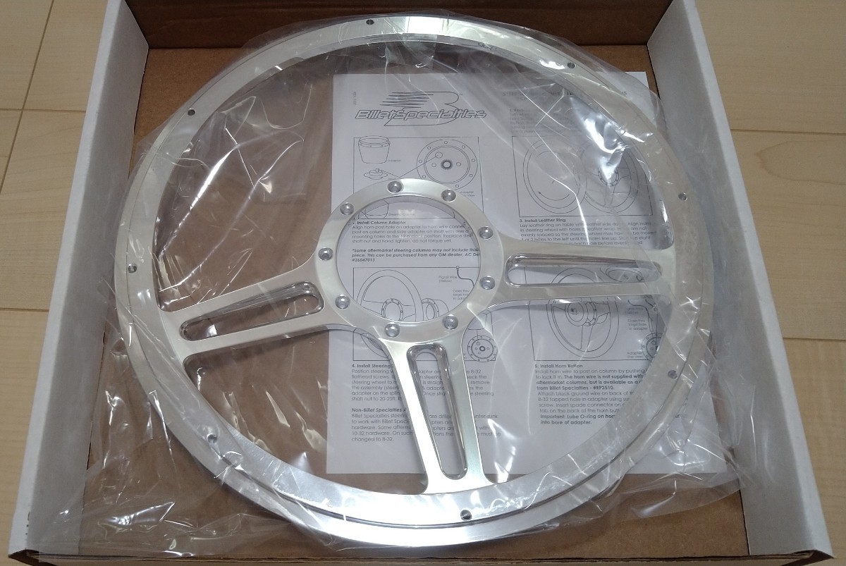 即決！即納！Billet Specialties ビレットステアリング speedway 14