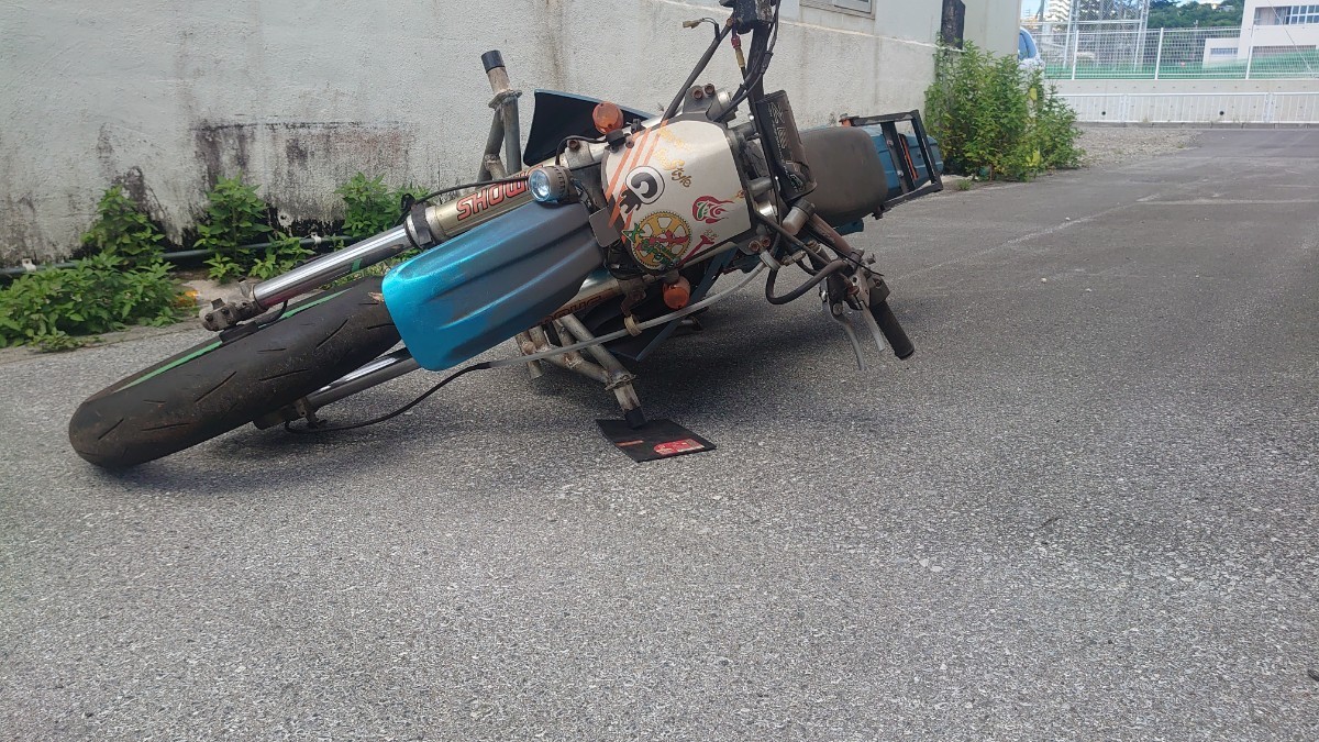 Dトラッカー250用スタントガード 【3300円値引き中】 スタントパーツ 車体保護 