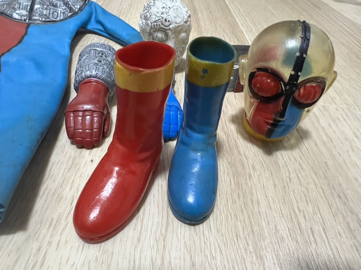 変身サイボーグ 旧タカラ コスチューム キカイダー 01 ソフビ giジョー
