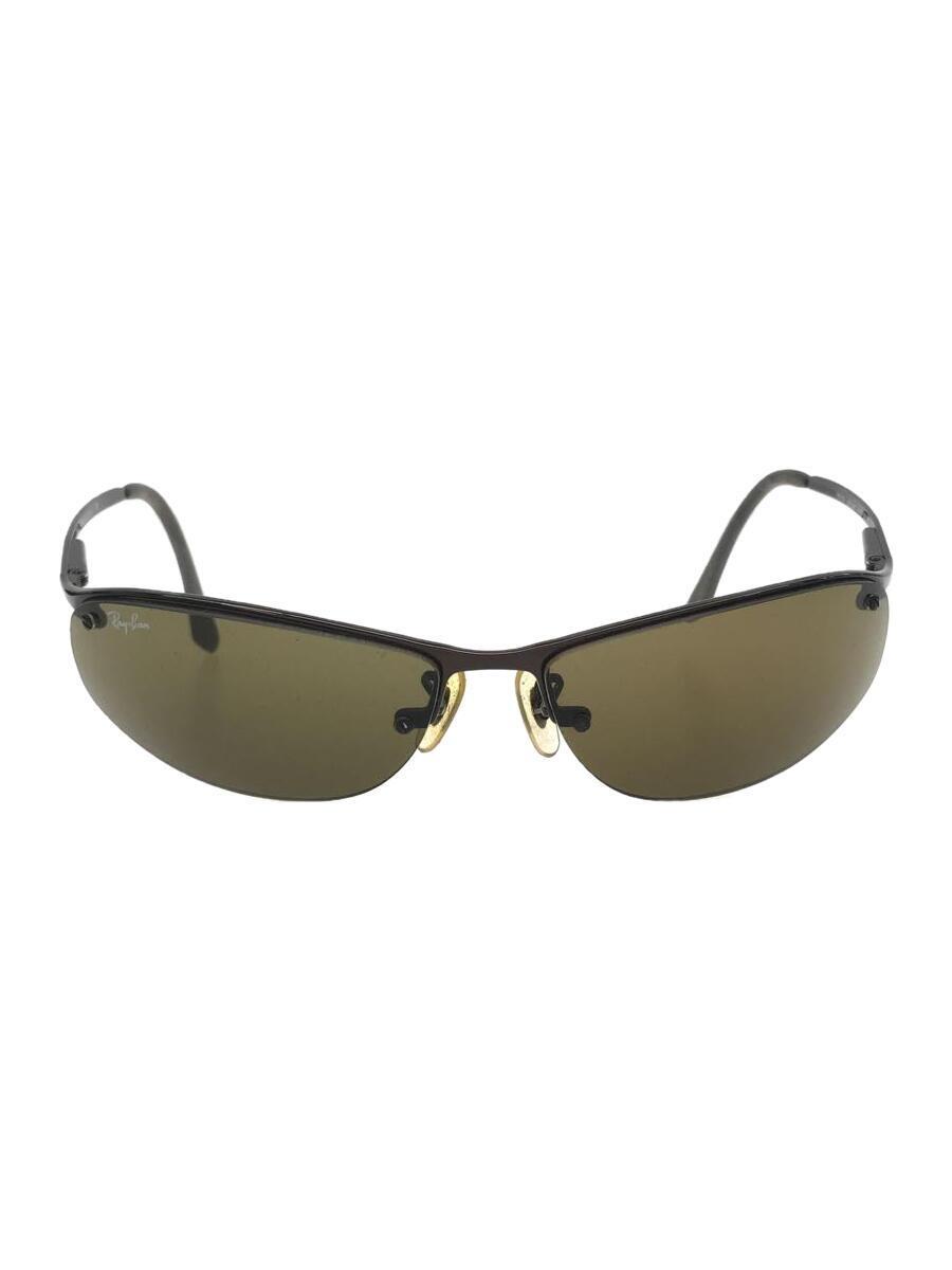Ray-Ban◆サングラス/-/チタン/SLV/GRN/メンズ/RB3179