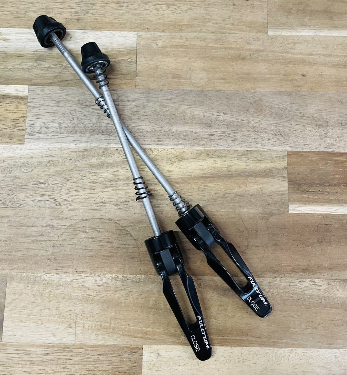 FULCRUM RACING ZERO クイックリリース 前後セット 良品】 フルクラム クイックリリース 前後 2本セット RACING ZERO