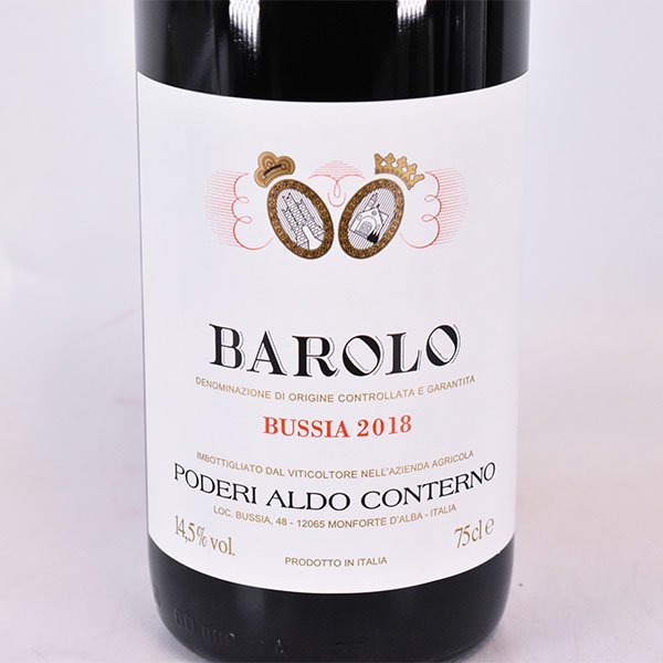 1円～★ポデーリ アルド コンテルノ バローロ ブッシア 2018年 赤 750ml 14.5% イタリア Poderi Aldo Conterno J290344