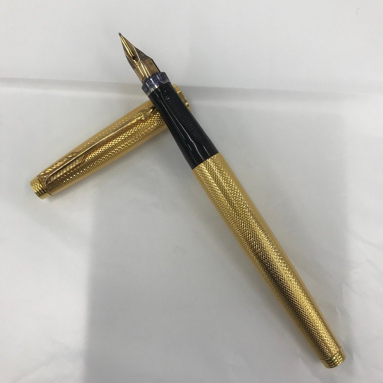 未使用有り”K18.プラチナ.MONTBLANC.PARKER.万年筆・ボールペン