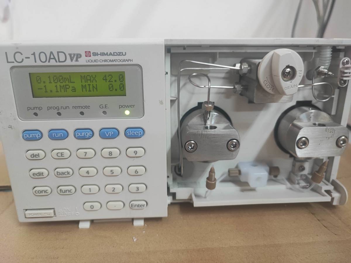 SHIMADZU / 島津製作所 / 送液ポンプ / 高速液体クロマトグラフ / LC-10ADVP②