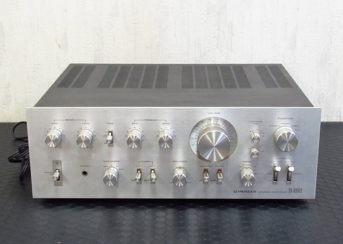 ジャンク品】PIONEER パイオニア アンプ SA-8900Ⅱ オーディオ機器