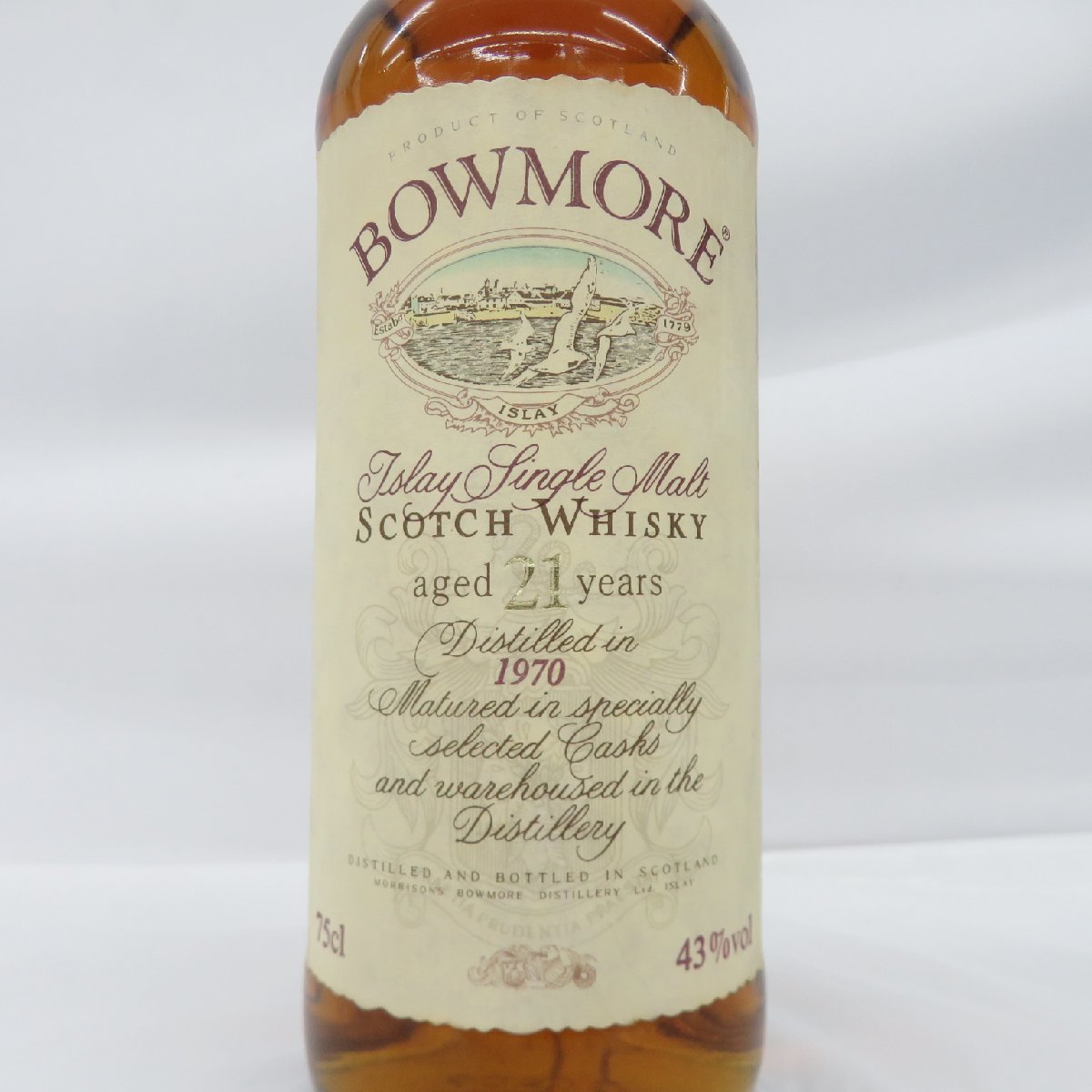 21年 Bowmore ボウモア | 0 - Yahoo!オークション 750ml 1 43% Whisky 