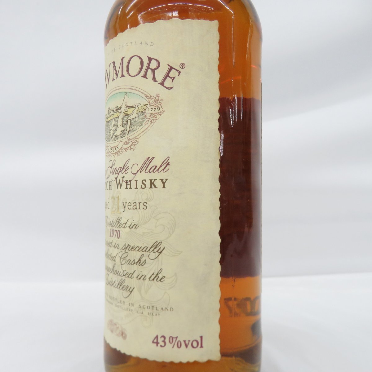 未開栓】BOWMORE ボウモア 21年 1970 アイラ シングルモルト 