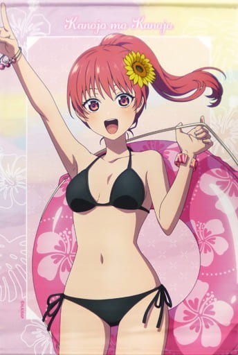 佐木咲 B2タペストリー 水着 ver. カノジョも彼女×THEキャラSHOP