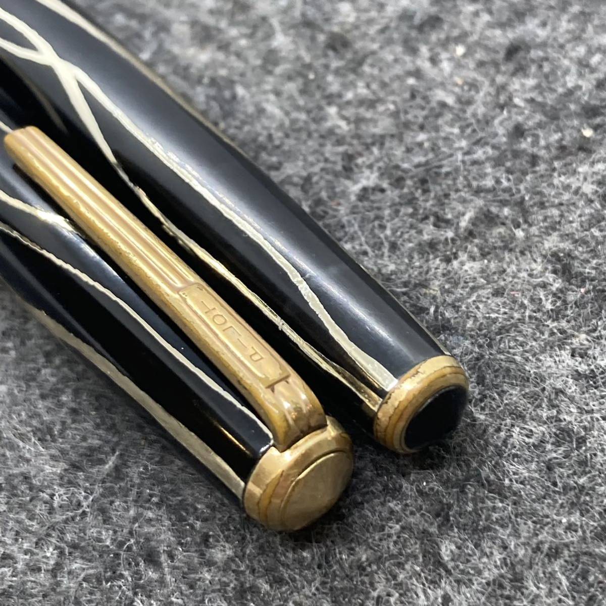 PE740□PILOT パイロット 万年筆 SUPER スーパー ペン先 14K ブラック 