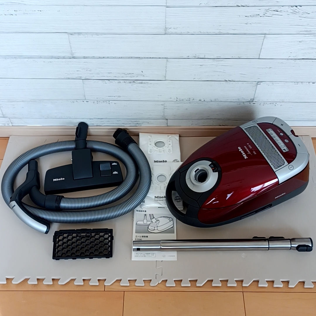 未開封・未使用品：ミーレ掃除機S5580とCat&Dog SCD10のセット販売 未使用品 Miele（ミーレ）上位モデル S5580 掃除機 S5580 Yahoo