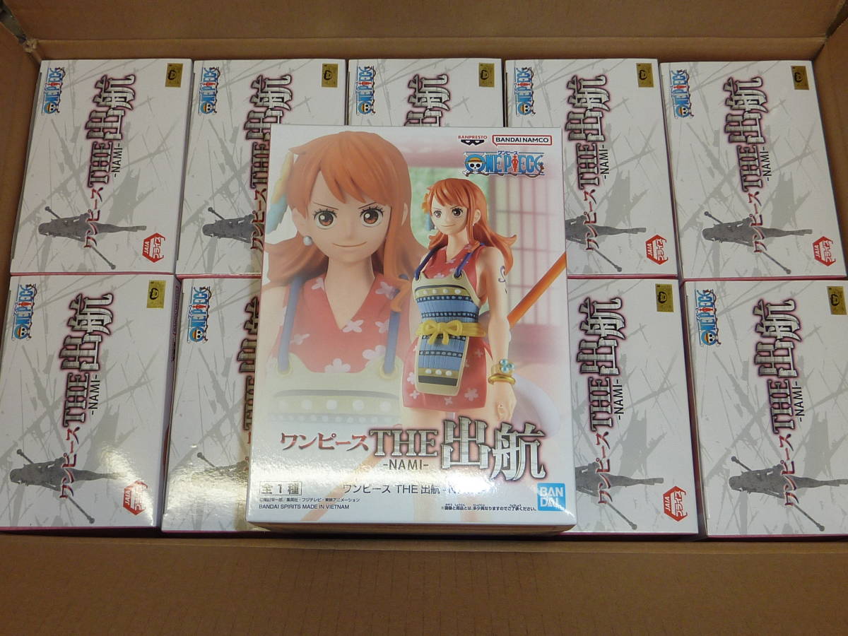 ☆即決あり　ナミ　10個セット　ワンピース　THE 出航　NAMI　ONE PIECE