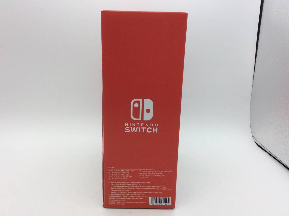 5851 新品未開封 Nintendo Switch 有機ELモデル マリオレッド 