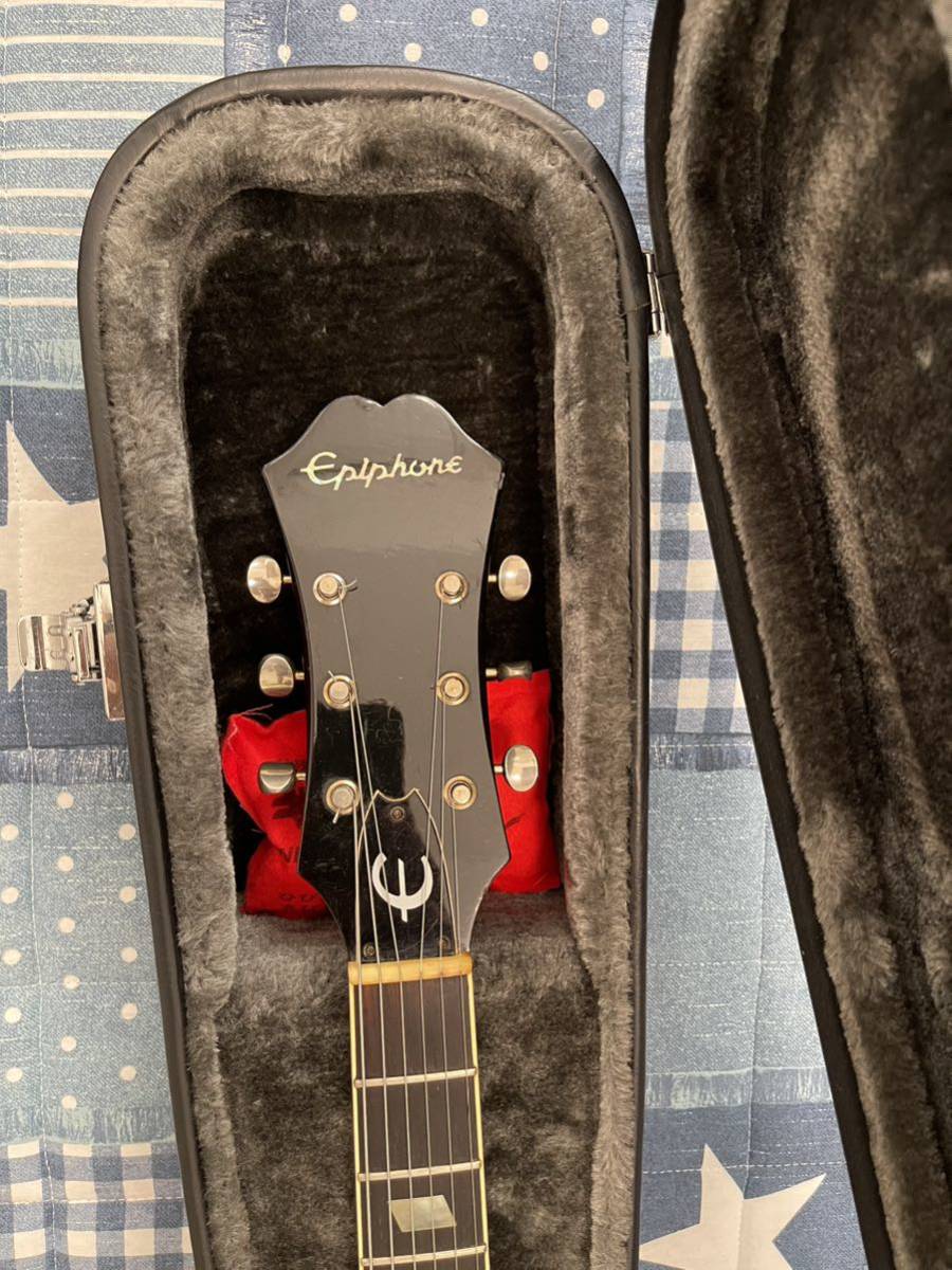 超希少OASISボーンヘッド同型寺田製87年初年度EpiphoneCasino 超希少