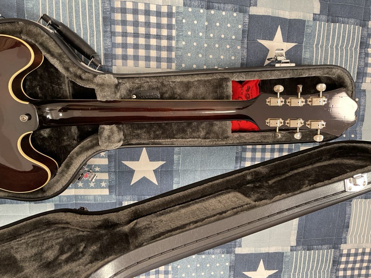 超希少OASISボーンヘッド同型寺田製87年初年度EpiphoneCasino