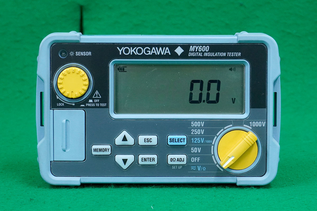 デジタル絶縁抵抗計 MY600 YOKOGAWA 横河電機 の入札履歴 - 入札者の順位