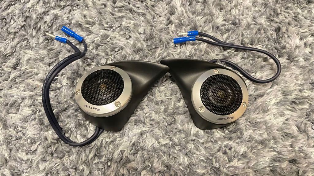  ALPINE アルパイン DLX-F30T ツイーター RB3 オデッセイ ピラー台座付き(ツイーター)｜売買されたオークション情報、yahooの商品情報をアーカイブ公開 - オークファン ツイーター
