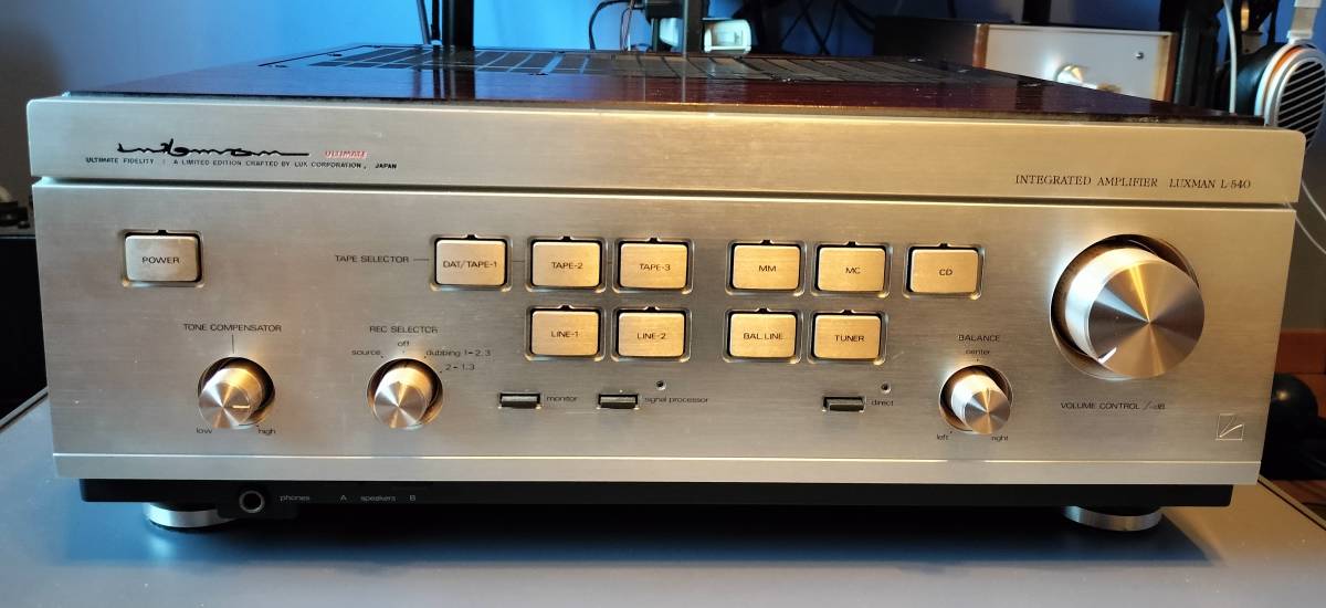 LLUXMAN L-540 プリメインアンプ（メーカー点検整備済） L-540 