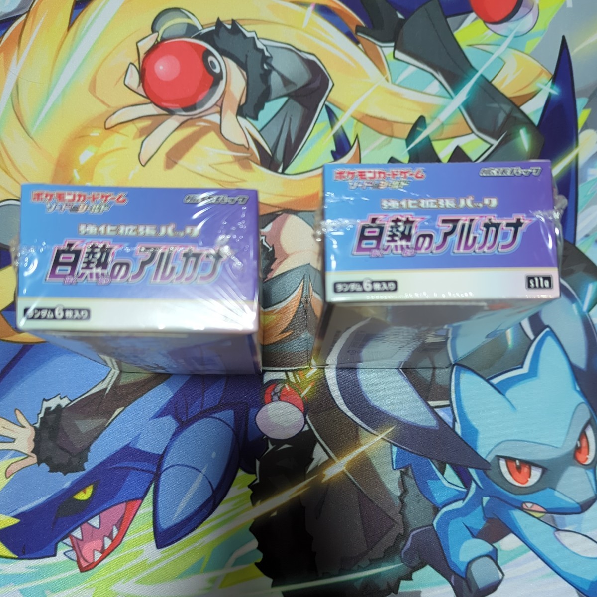 ポケカ]白熱のアルカナ 2BOX 未開封シュリンク付き 未開封BOX ソード