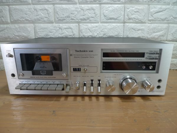 簡易動作確認済 Technics（テクニクス） ステレオカセットデッキ RS