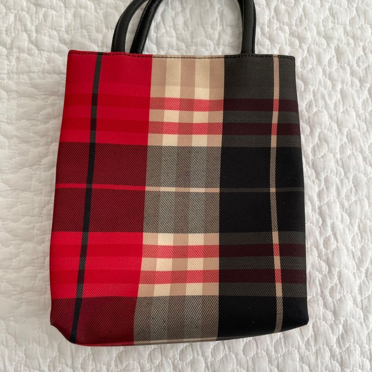 バーバリー ノバチェック ミニトートバッグ BURBERRY ミニトートバッグ 