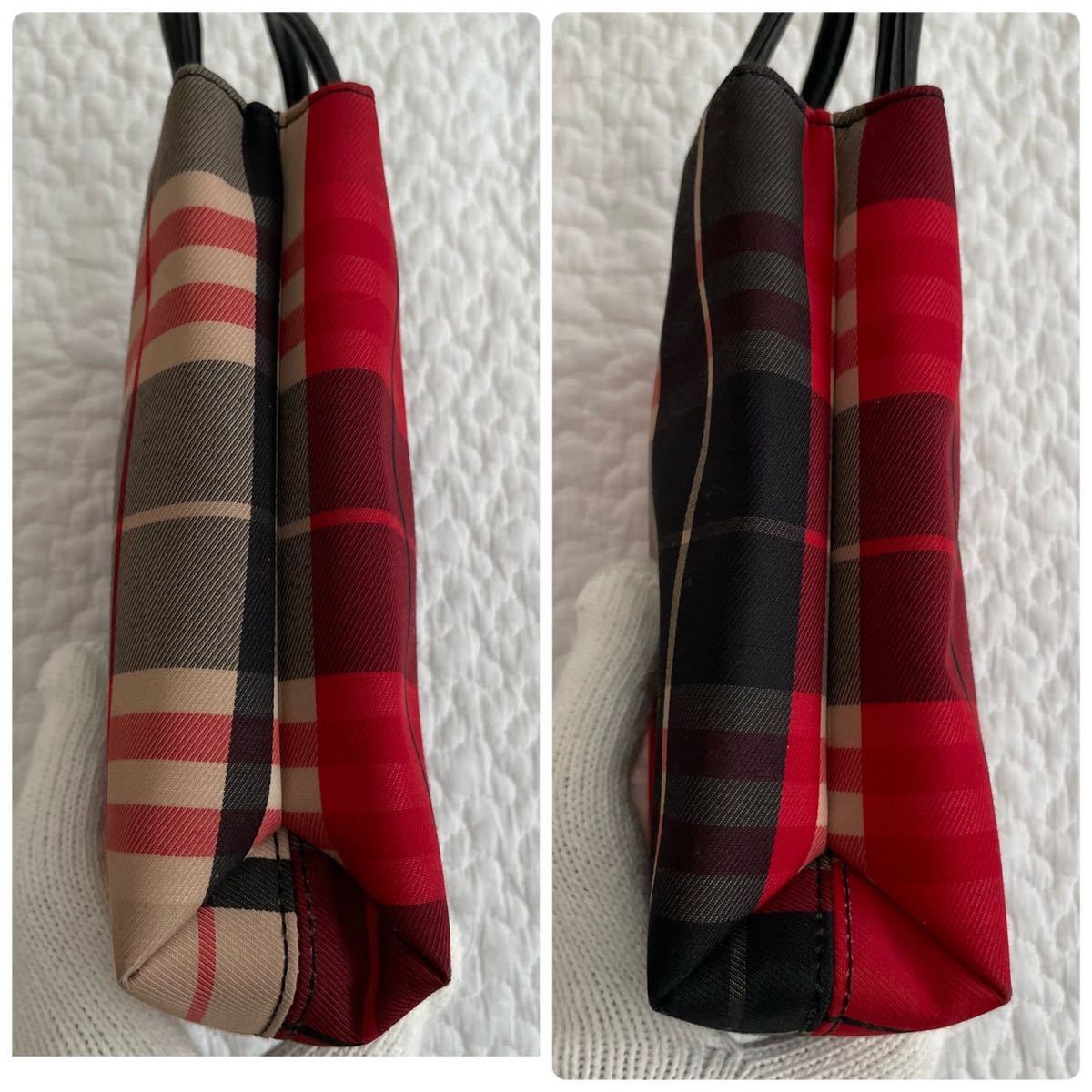 バーバリー ノバチェック ミニトートバッグ BURBERRY ミニトートバッグ 