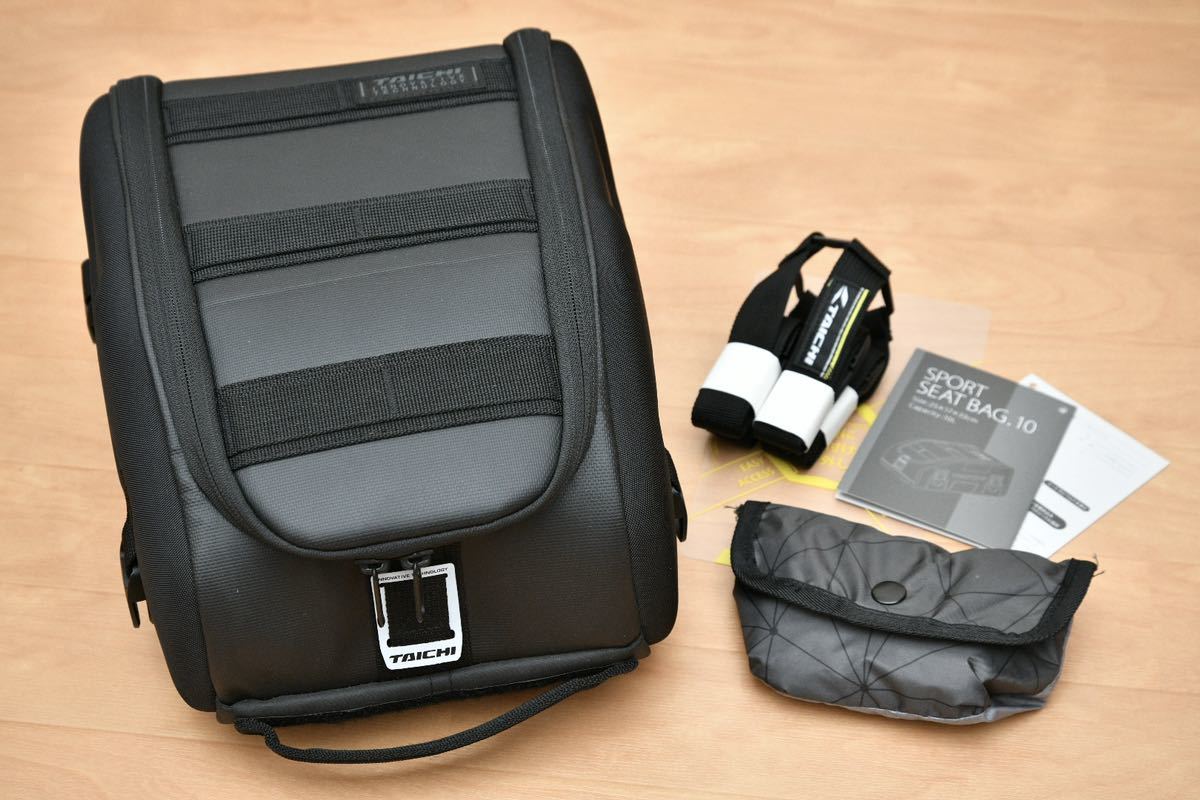 RSタイチ(アールエスタイチ) スポーツ シートバッグ.10 車載バッグ ブラック 容量:10L [RSB312] 美品