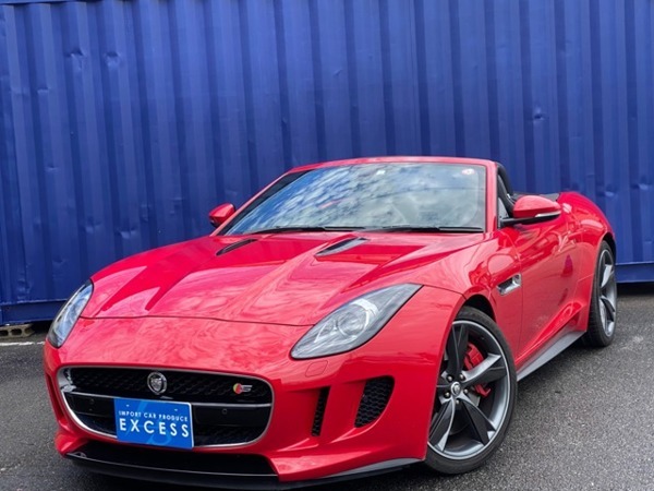 Fタイプコンバーチブル V8 S 電動オープン・ワンオーナー・純正ナビ F