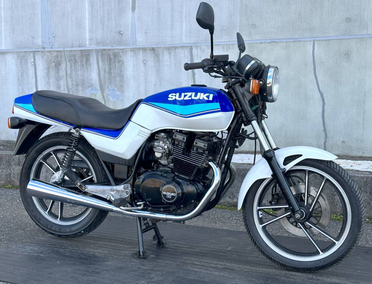 ゴキ Yahoo!オークション GSX400E カタナ スズキ エンジン絶好調 