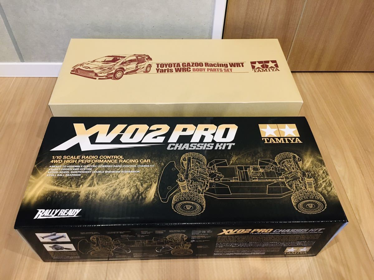 タミヤ XV02 PRO シャーシ 未組立 ボディ付き 【公式通販】