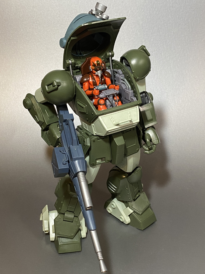 □装甲騎兵ボトムズ 1/20 スコープドッグ□バンダイ□素組・パチ組□