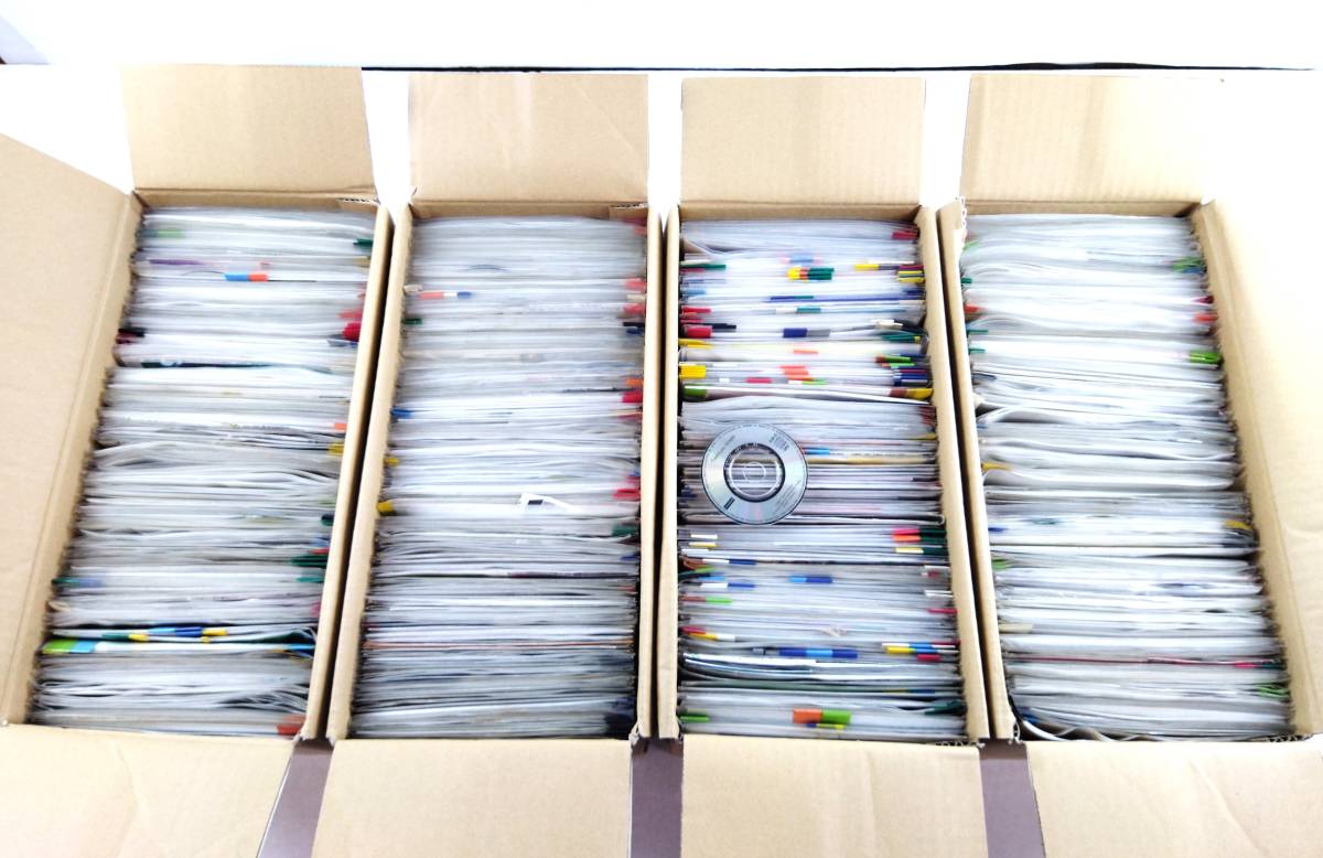 J367】☆中古☆ CDシングル 約80サイズのダンボール4箱分 まとめて