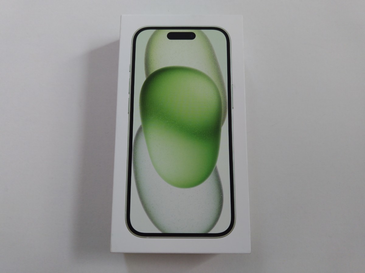 Apple iPhone15 512GB グリーン MTMY3J/A - iPhone 15 512GB 中古 