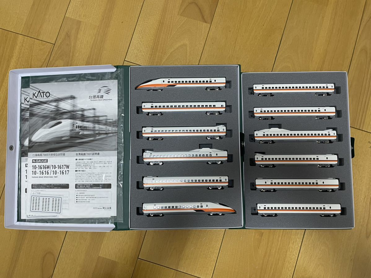 Kato 10-1616⁄1617 台湾高鐡700T | カトー(KATO) 10-1616 台湾高鐵