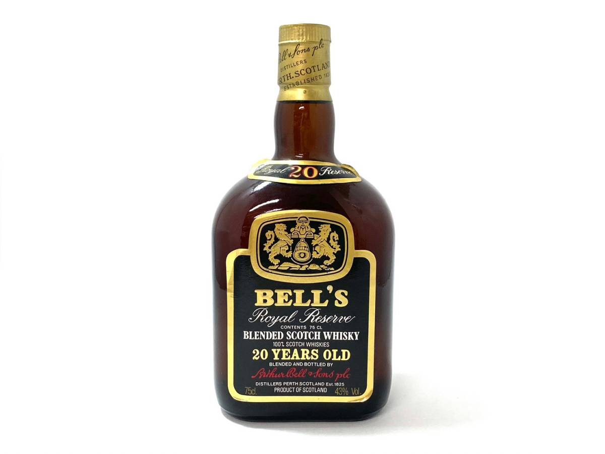 BELL'S 20年 スコッチウイスキー 未開栓】BELL'S/ベルズ 20年 ロイヤル リザーブ 750ml 43% スコッチ