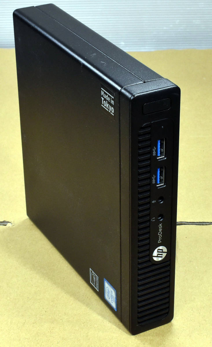 HP ProDesk 400 G2 DM Mini PC Core i3-6100T 3.20GHz RAM:8GB SSD:240GB