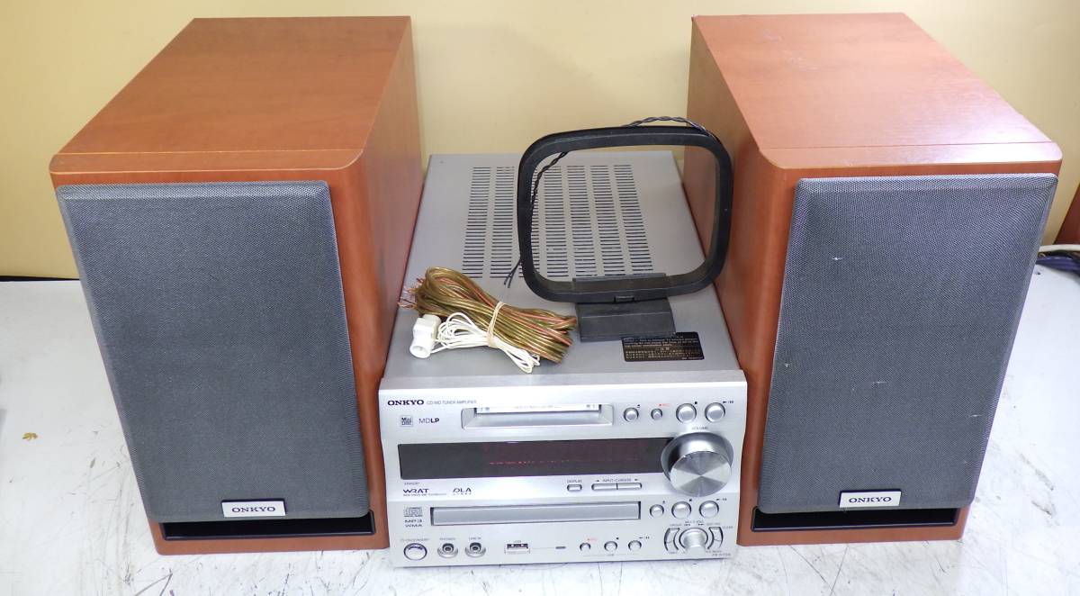 ONKYO ミニコンポ FR-N7SX CD/MD対応(スピーカー付き) 【公式通販】
