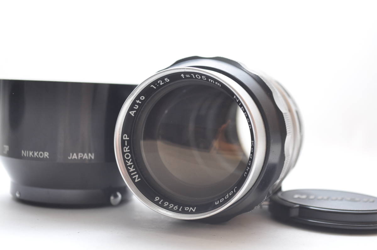 美品Nikon ニコン ☆極上美品☆NIKON ニコン NIKKOR-P Auto 105mm F2.