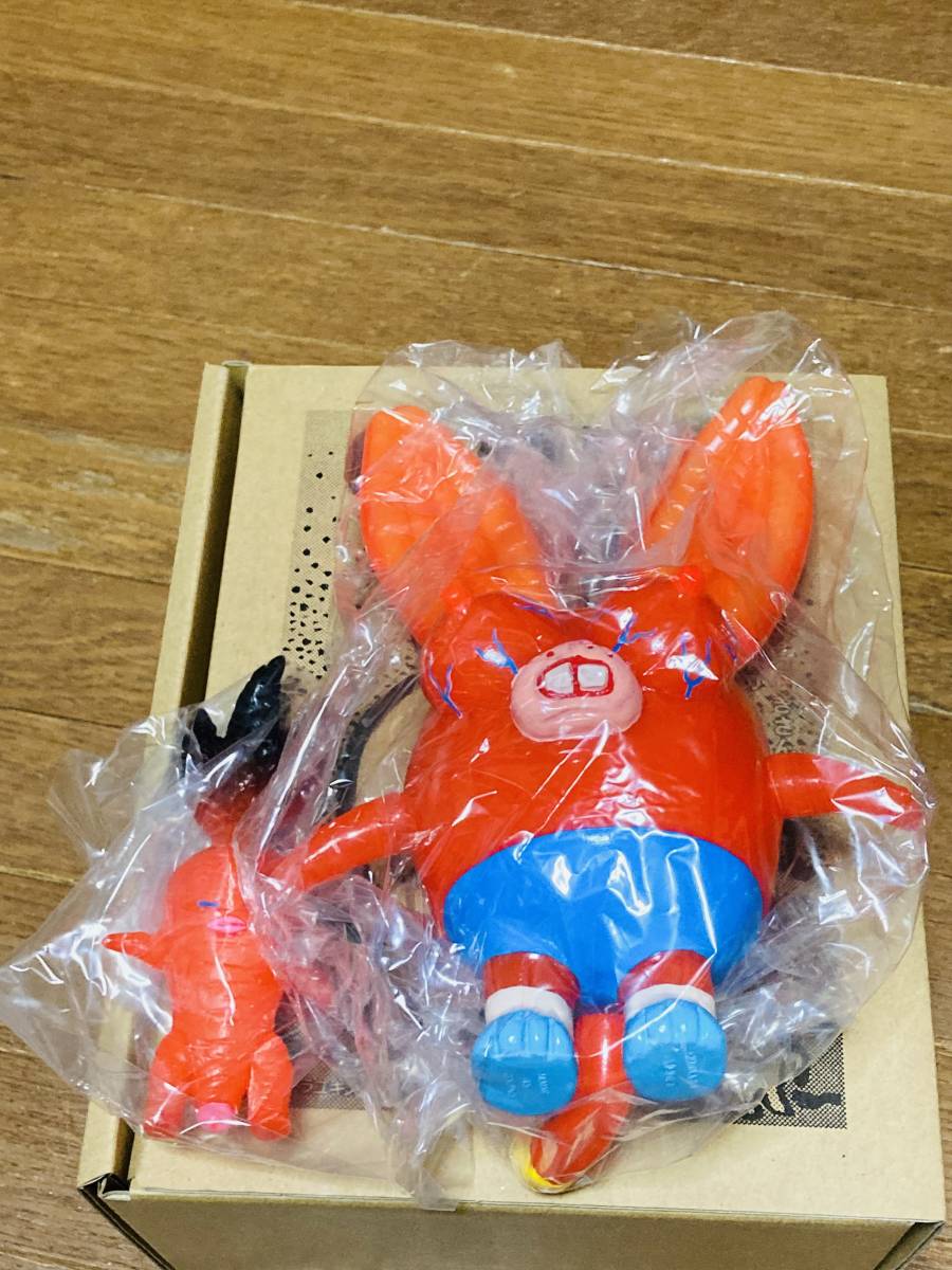 デハラユキノリ OMIKO with ぼっきにんじん VINYL 限定 カラー サトシくん 全高約18.5cm ケンエレファント