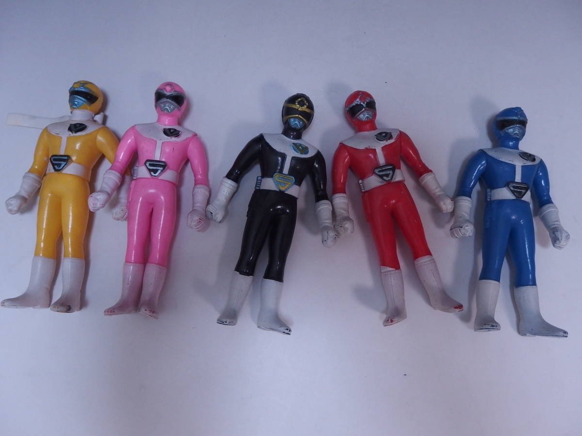 ポピー 戦隊ソフビ まとめて～ ウルトラマン ゴーグルファイブ