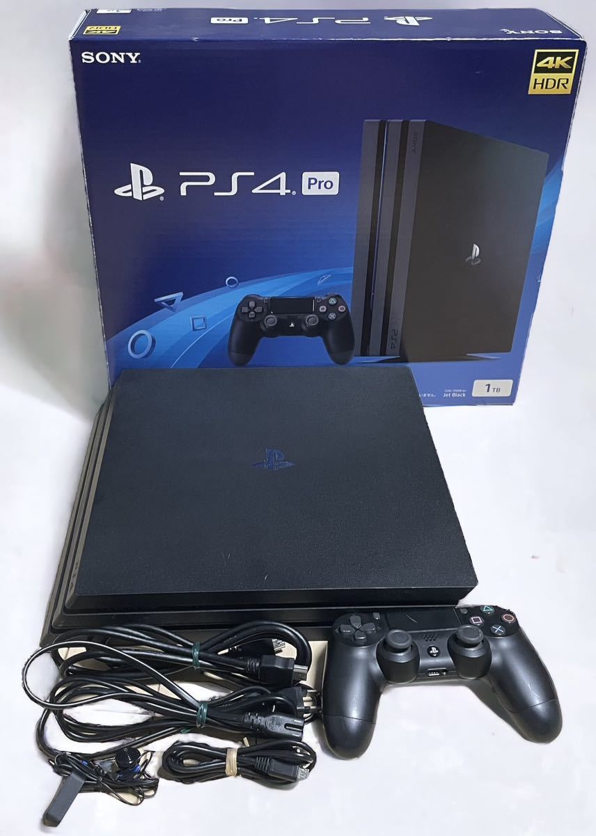 品質保証，大人気 稼働品 PS4Pro 本体 セット1TB ブラック SONY PlayStation4 CUH-7200B 初期化済 1円〜(PS4本体)｜売買されたオークション情報、yahooの商品情報をアーカイブ公開 - オークファン PS4本体
