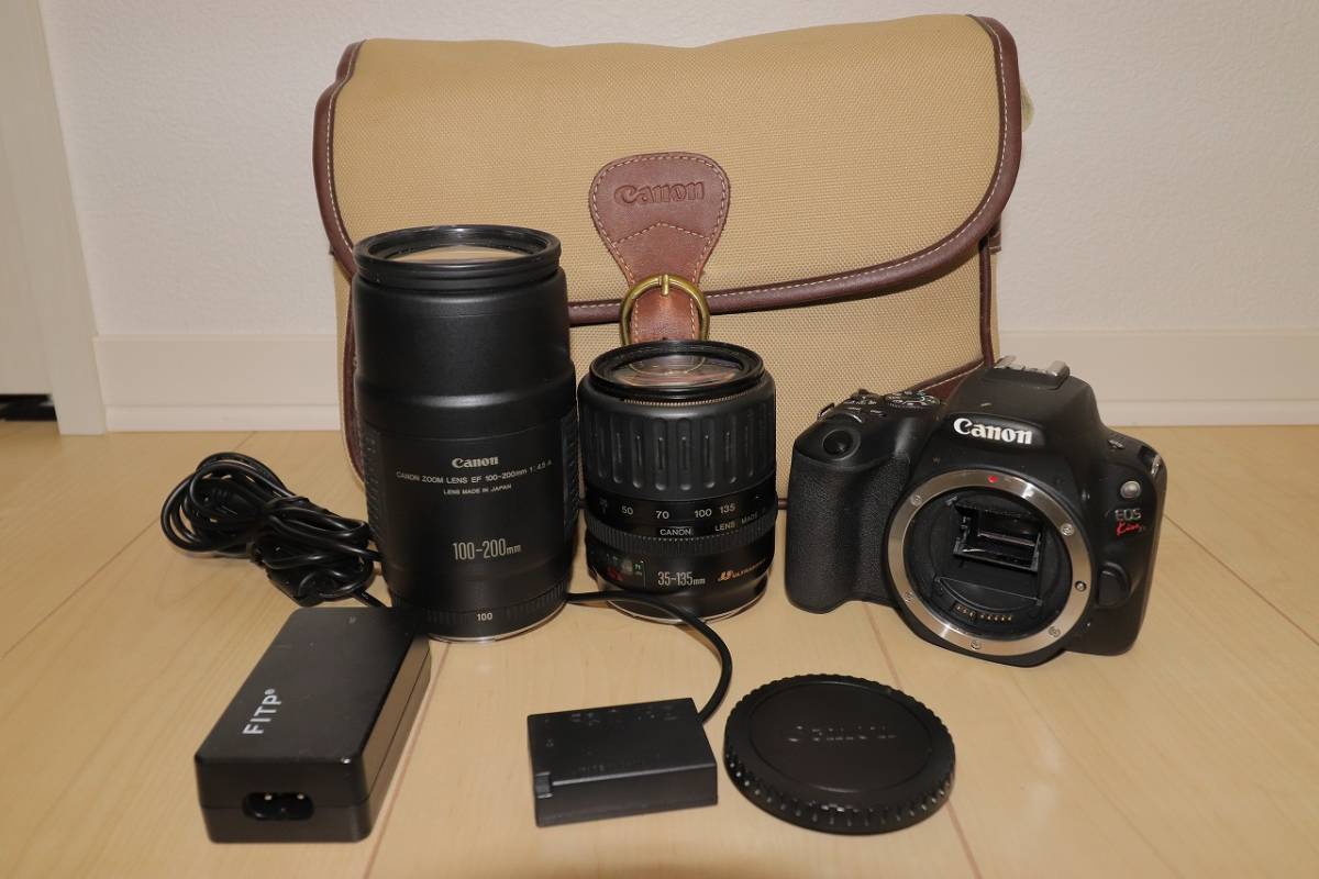 ★送料無料★現状品★ Canon キヤノン EOS kiss X9 レンズつき 外観はとてもキレイです