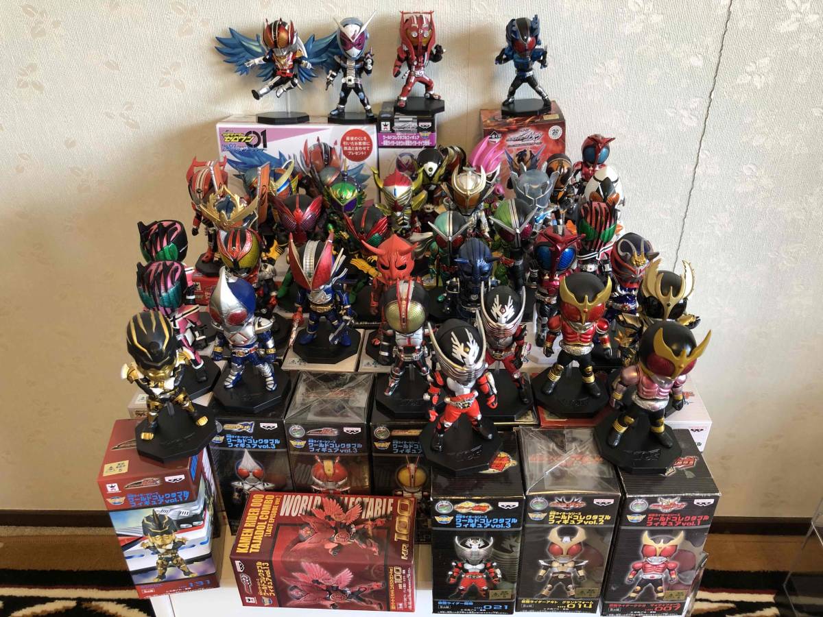  WCF 仮面ライダー ワーコレ コレクタブル フィギュア プライズ品 非売品 国内正規品 まとめ売り 昭和平成ライダーほぼコンプ 入手困難(その他)｜売買されたオークション情報、yahooの商品情 その他