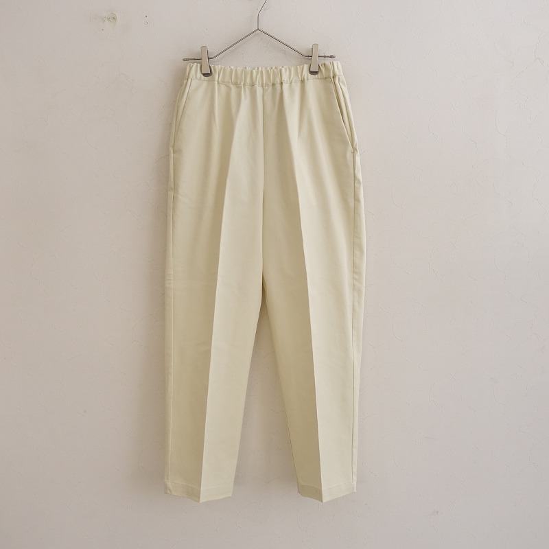 //【美品】ミディウミ MidiUmi *イージーテーパードパンツ*2ストレッチツイルウエストゴムゆったり3ポケット(2-2310-273)【72J32】