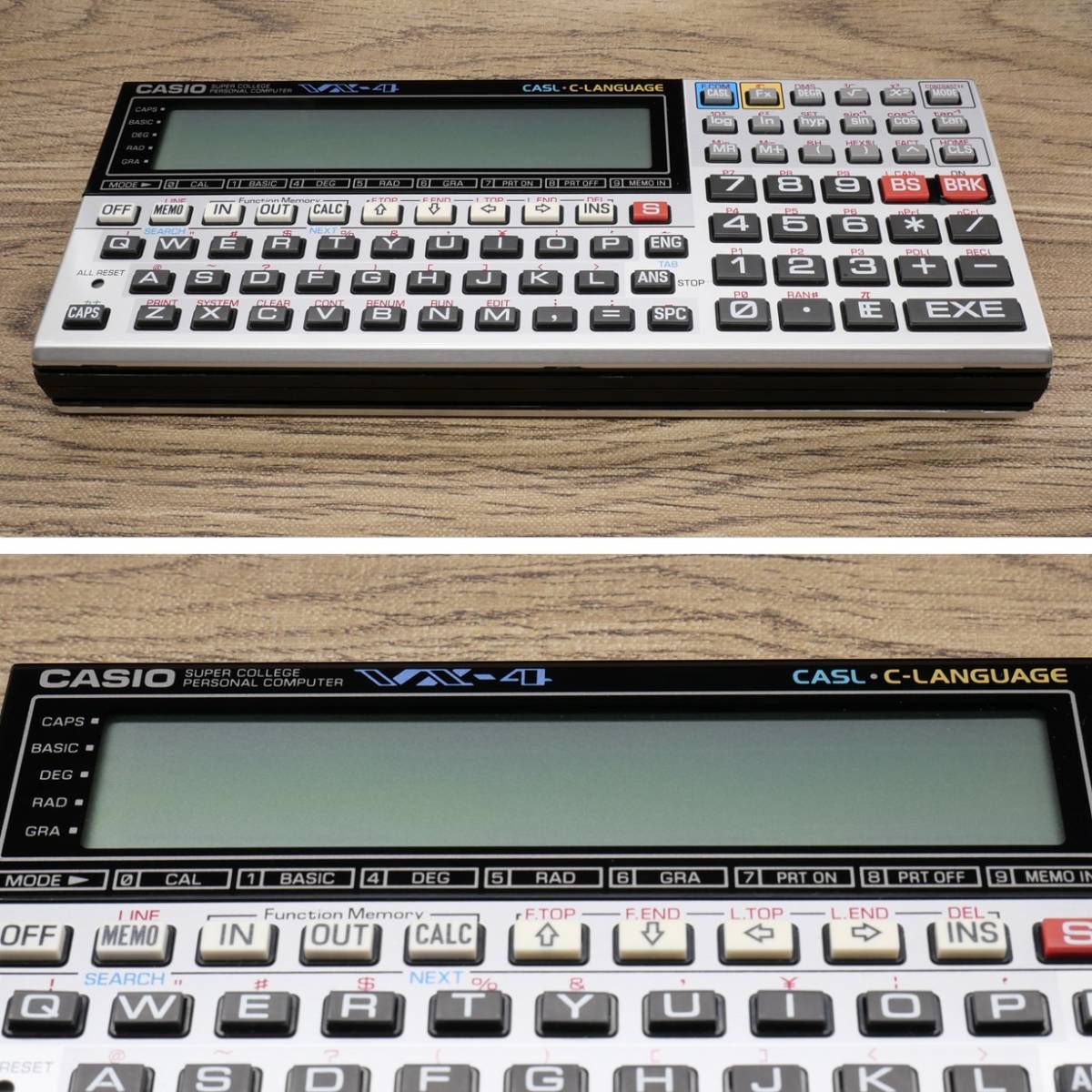 CASIO VX-4 RAM 64KB 中古美品 ポケットコンピュータ 整備 点検済