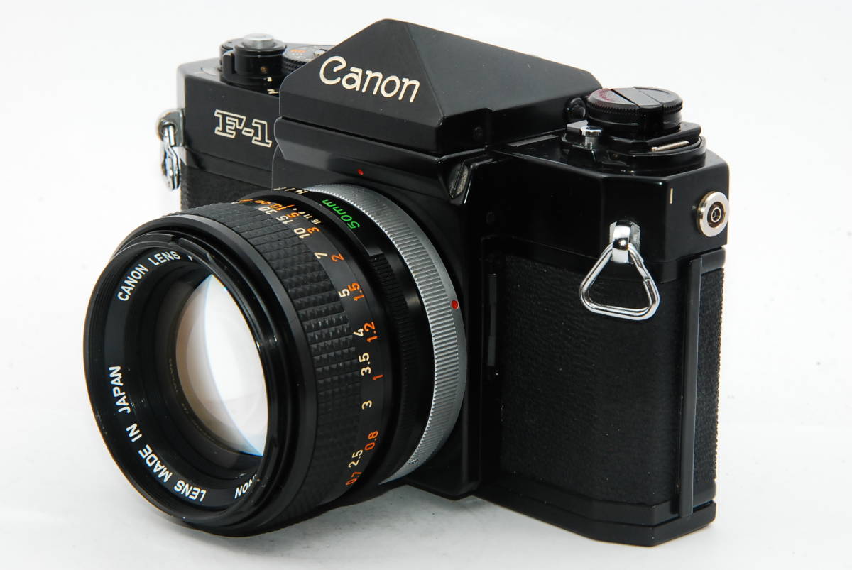 F-1 Canon FD 50mm F1.4 フィルムカメラ キャノン 前期 1:1.4 CANON