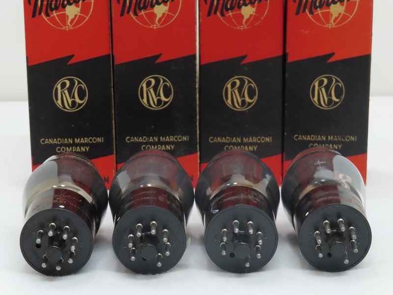 ■□Marconi JAN 6V6G 真空管 4本 マルコーニ□■231019109Jm□■