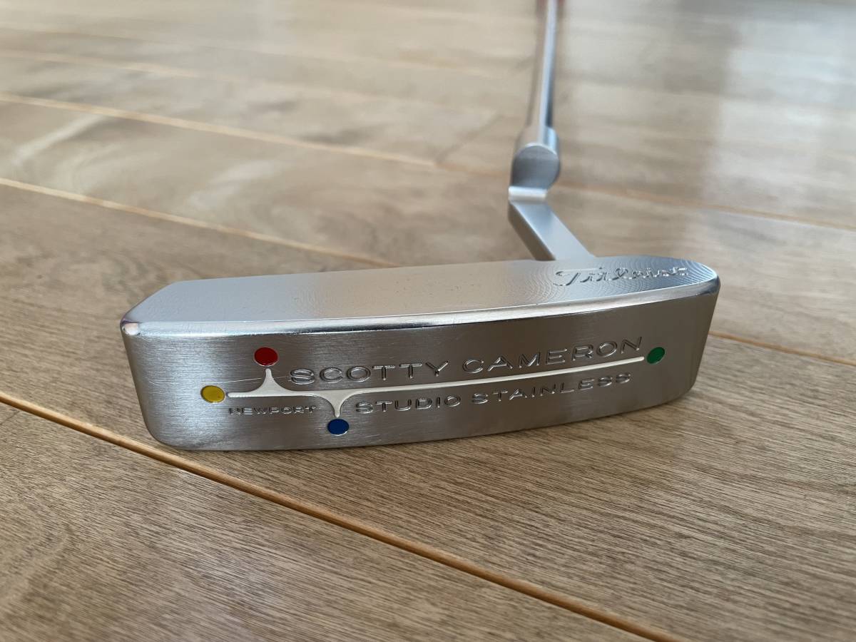 ★SCOTTY CAMERON STUDIO STAINLESS スタジオステンレス NEWPORT ニューポート 34インチ 303STAINLESS★