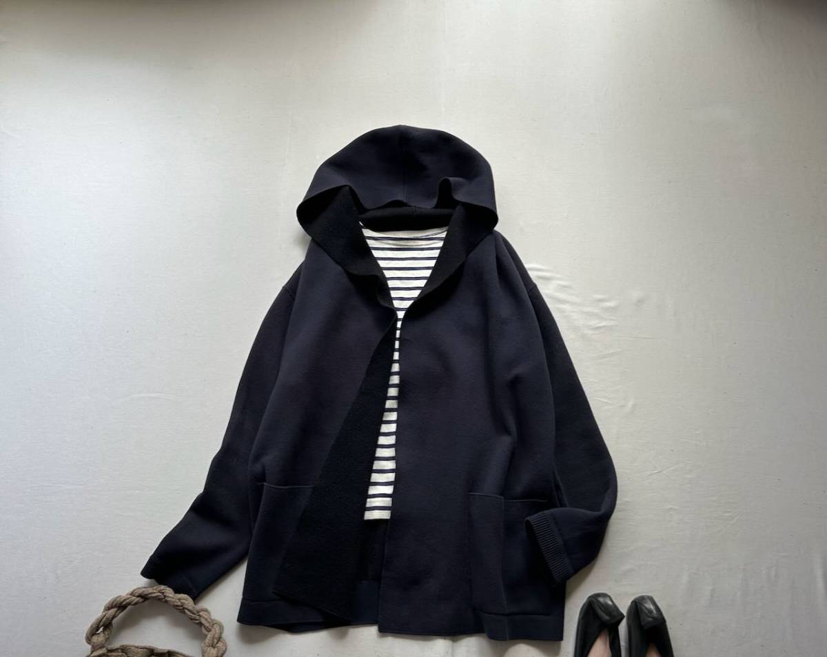 ギャルリー ヴィー GALERIE VIE 使えるフーディーカーディガン☆トゥモローランド