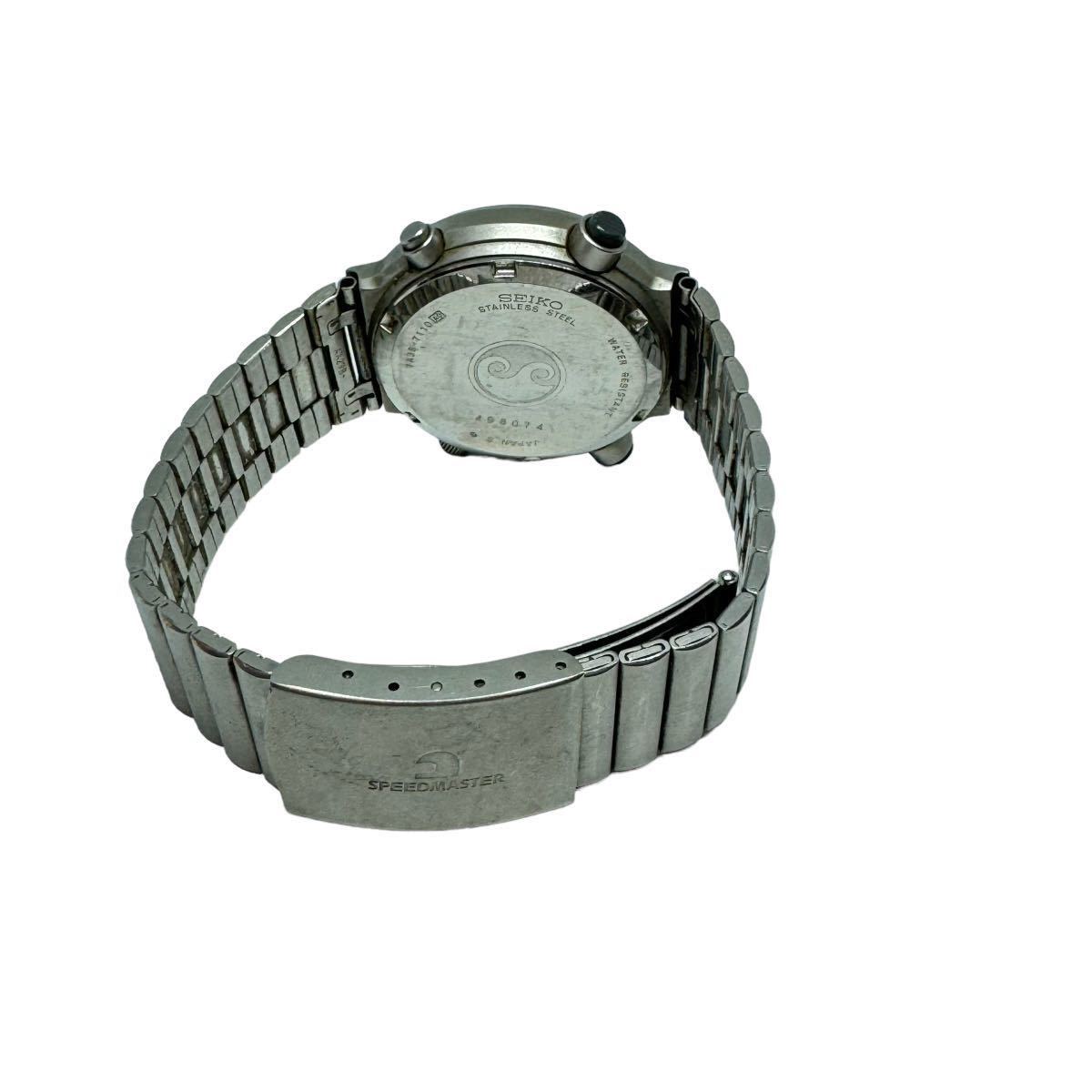 SEIKO セイコー クロノグラフ スピードマスター 7A38-7110 クオーツ  