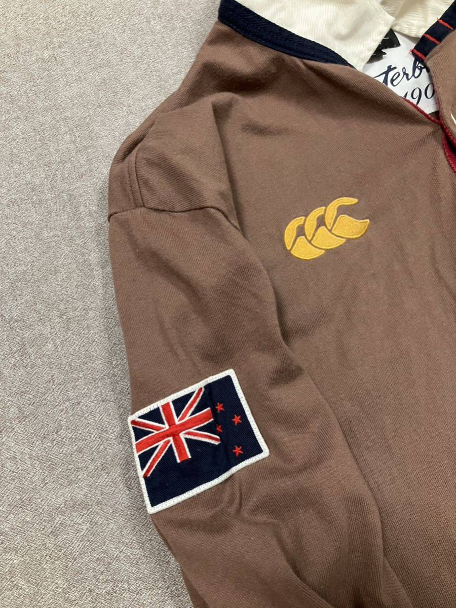 カンタベリー ニュージーランド代表 ラグビーシャツ M 未使用 美品L CANTERBURY カンタベリー ラガーシャツ ニュージーランド